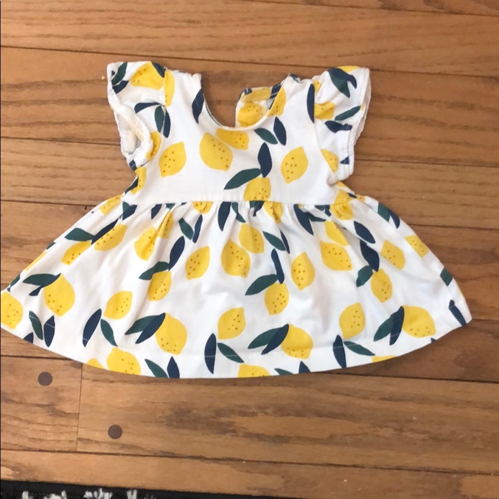 Oliver and Rain newborn dress